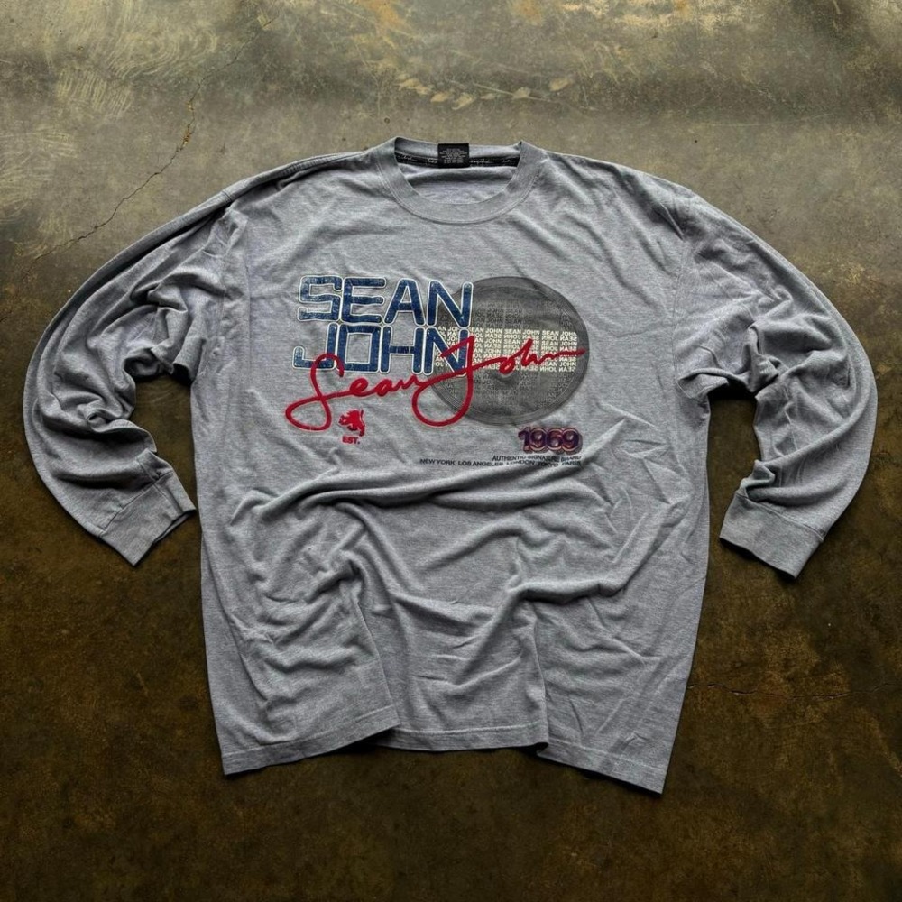 Vintage Sean John Long‎ Sleeve